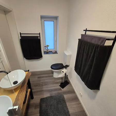 Doppelhaushaelfte Jule Apartment Niesgrau