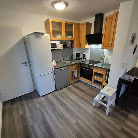 Doppelhaushaelfte Jule Apartment Niesgrau